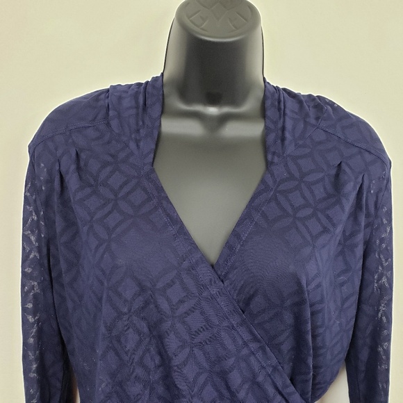 LUCY Faux Wrap Athleisure Lightweight Hoodie - Picture 6 of 6